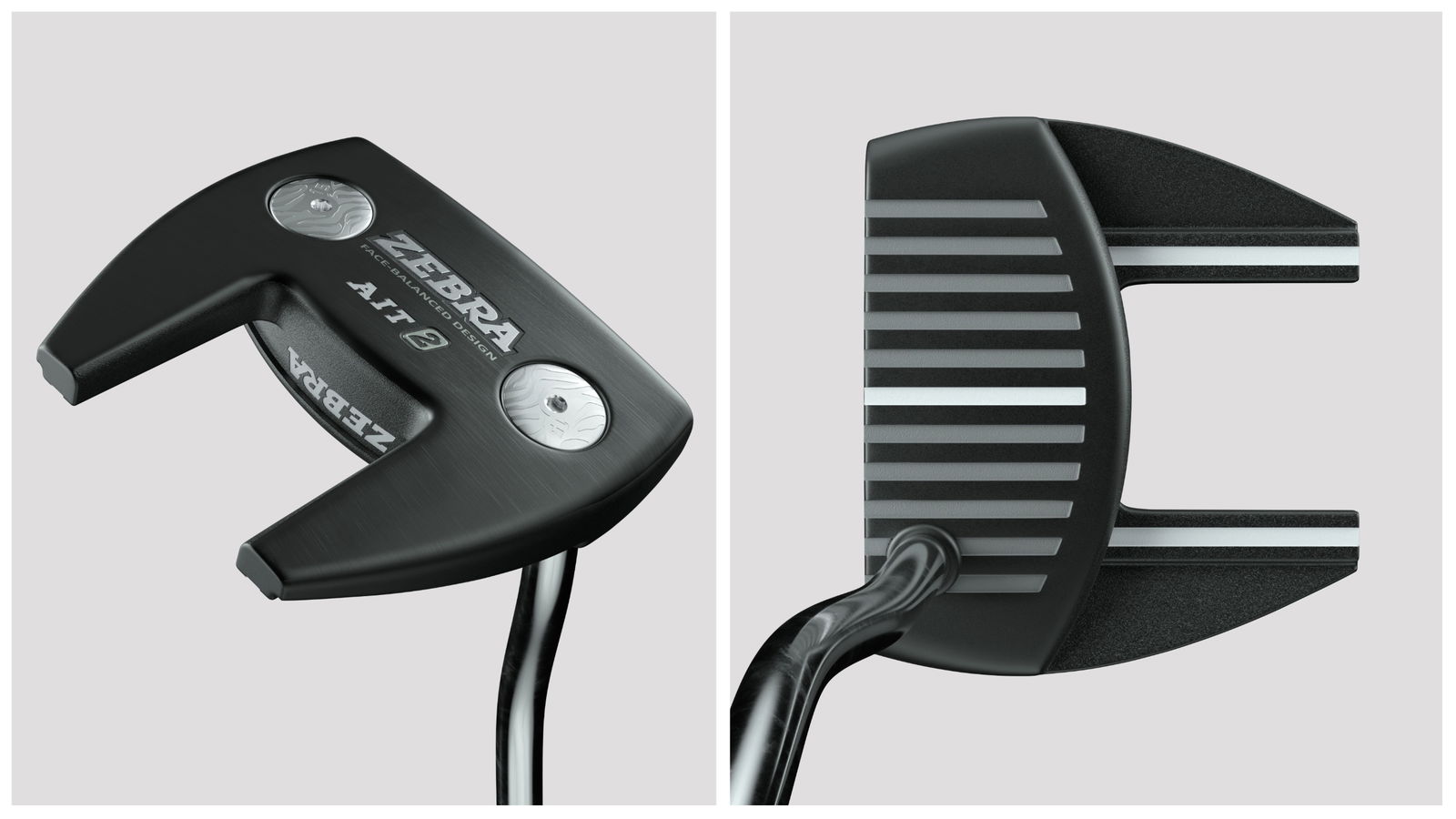 Start striping your putts with the all-new Zebra range